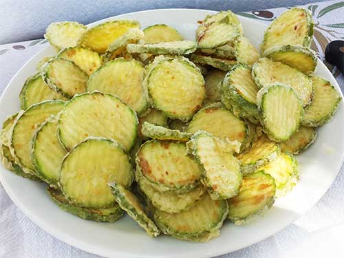 courgettes frites